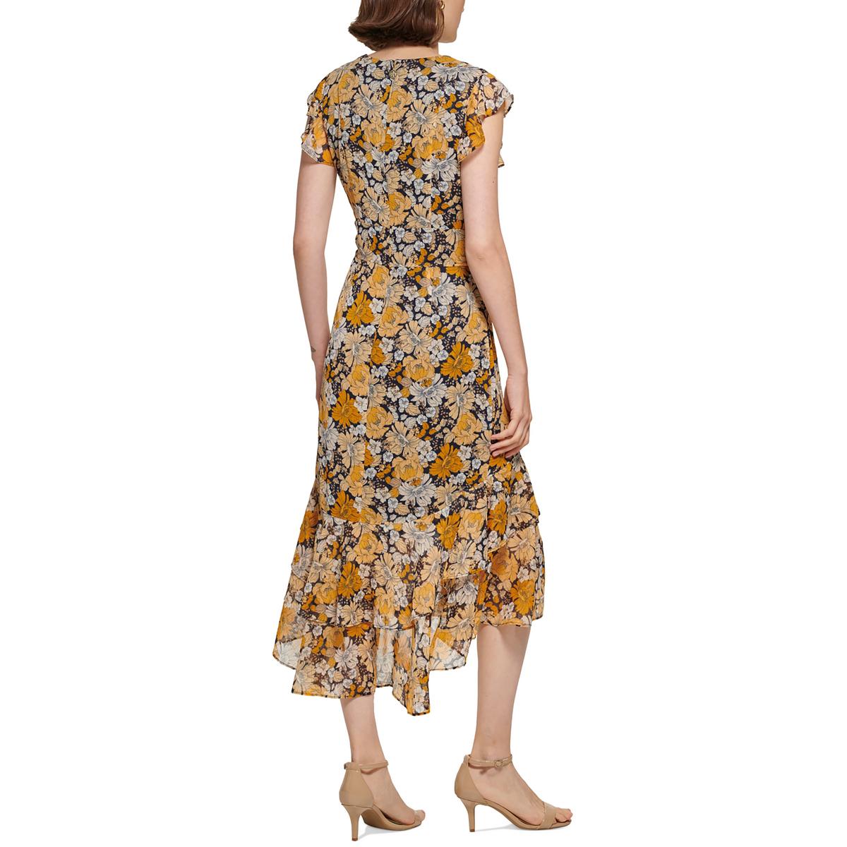Womens Polyester Long Maxi Dress