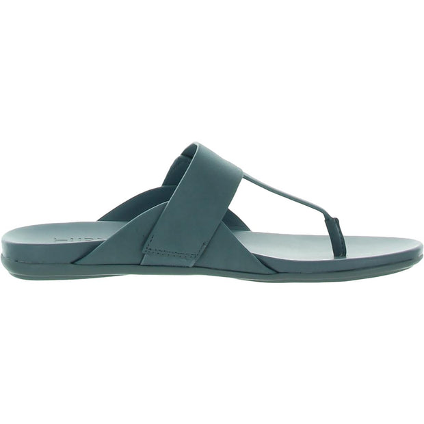 Genn-Twirl Womens Faux Leather Slip On Slide Sandals