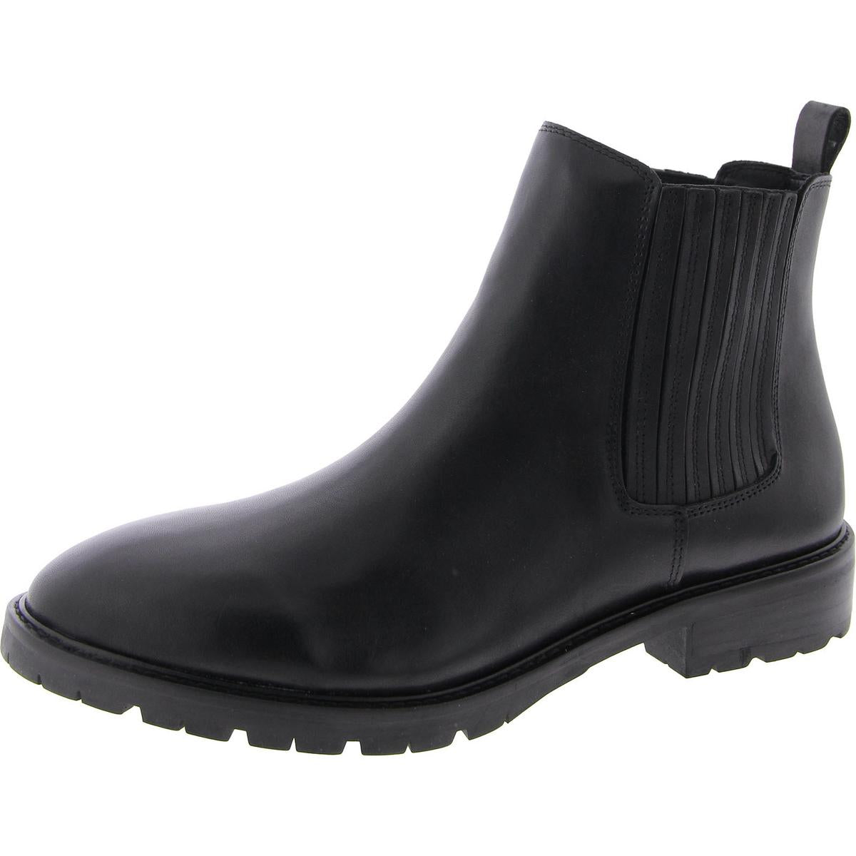 Leonard Womens Padded Insole Pull On Chelsea Boots
