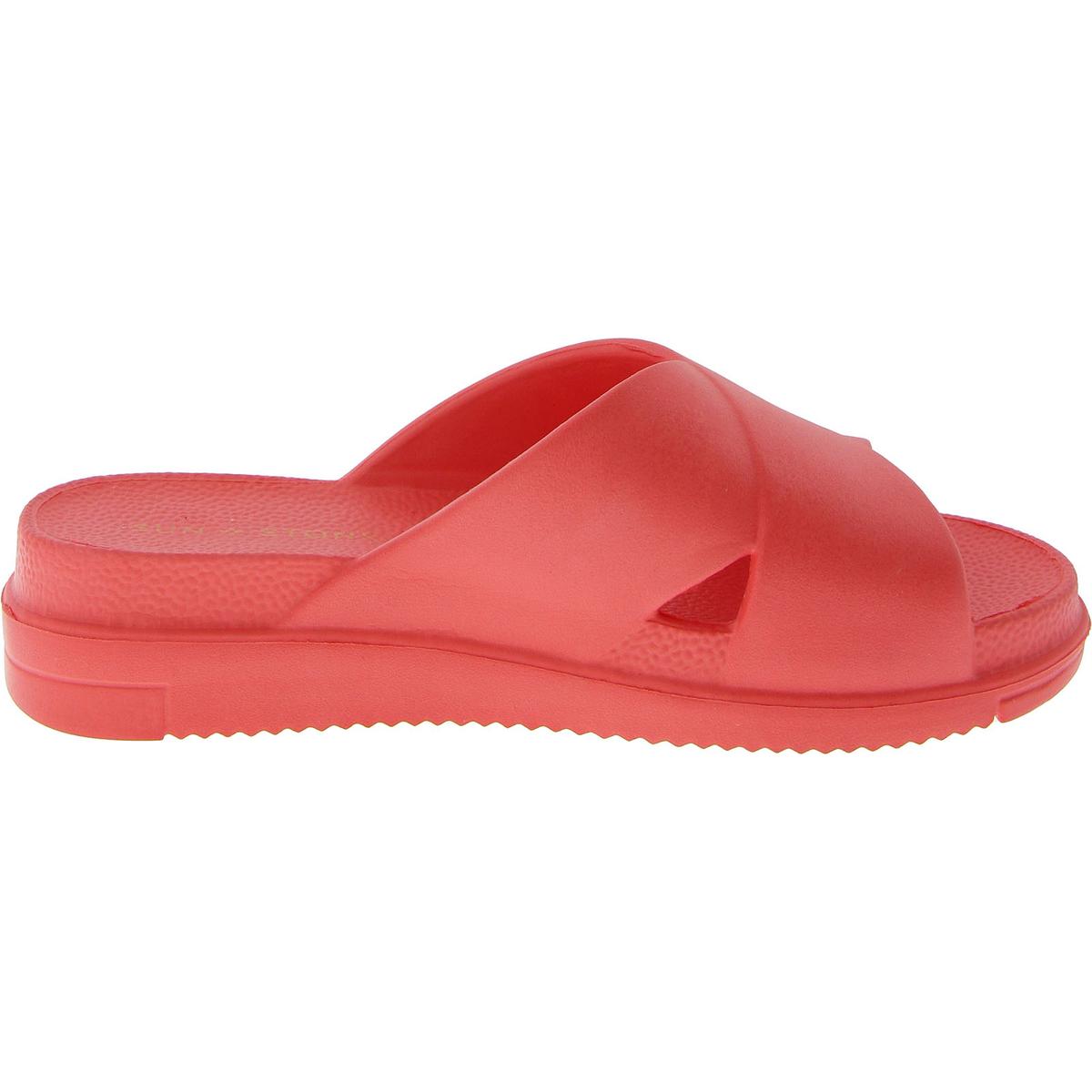 Islla Womens Platforms Slip On Slide Sandals