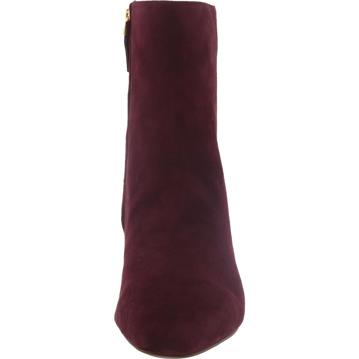 Willa Womens Leather Ankle Boots