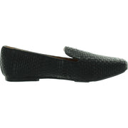 EUGENE WOVEN Womens Leather Casual Loafers