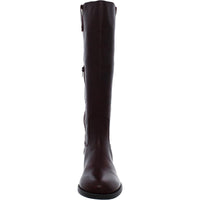 INC Womens Fawne Leather Knee-High Riding Boots