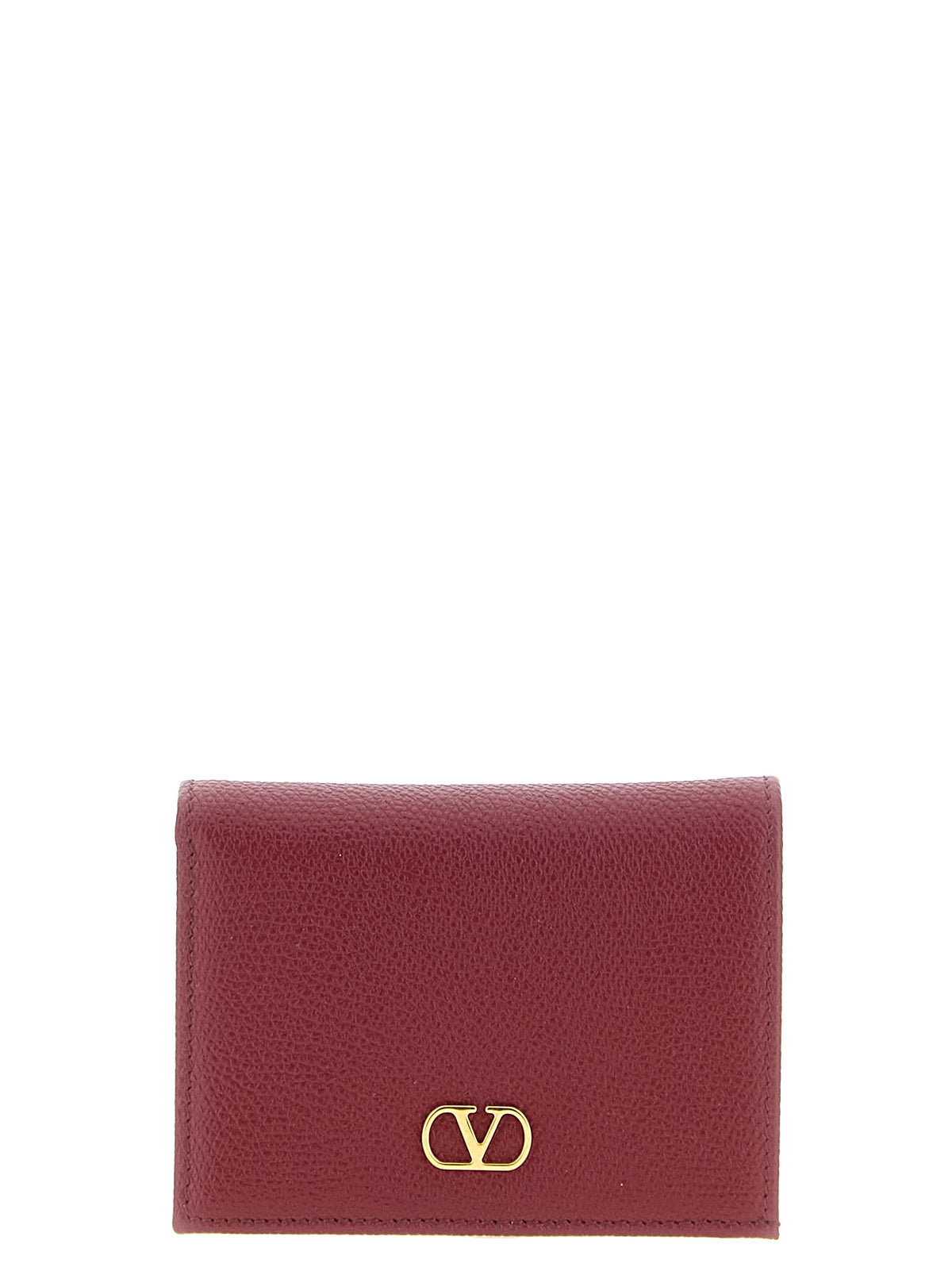 Valentino Garavani Women Valentino Garavani 'Vlogo' Burgundy Wallet
