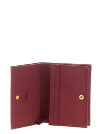 Valentino Garavani Women Valentino Garavani 'Vlogo' Burgundy Wallet