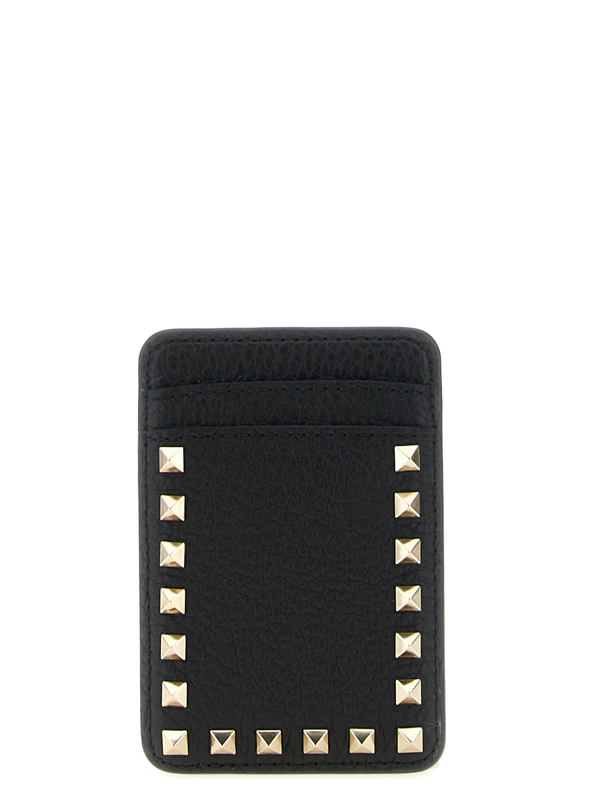 Valentino Garavani Women Valentino Garavani 'Rockstud' Magnetic Card Holder