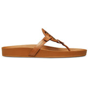 Miller Cloud Womens Leather Footbed Flat Sandals