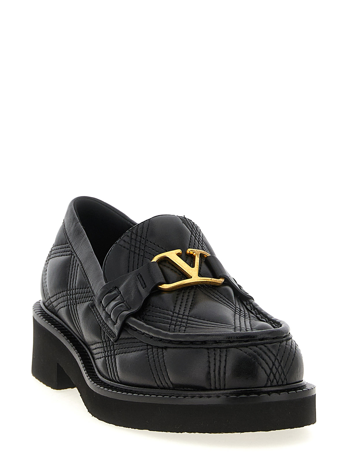 VALENTINO GARAVANI Valentino Garavani Women Valentino Garavani 'Quiltie' Loafers