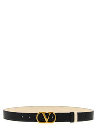 Valentino Garavani Women Valentino Garavani Vlogo Reversible Belt