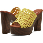Shelbie 2 Womens Woven Slip On Heels