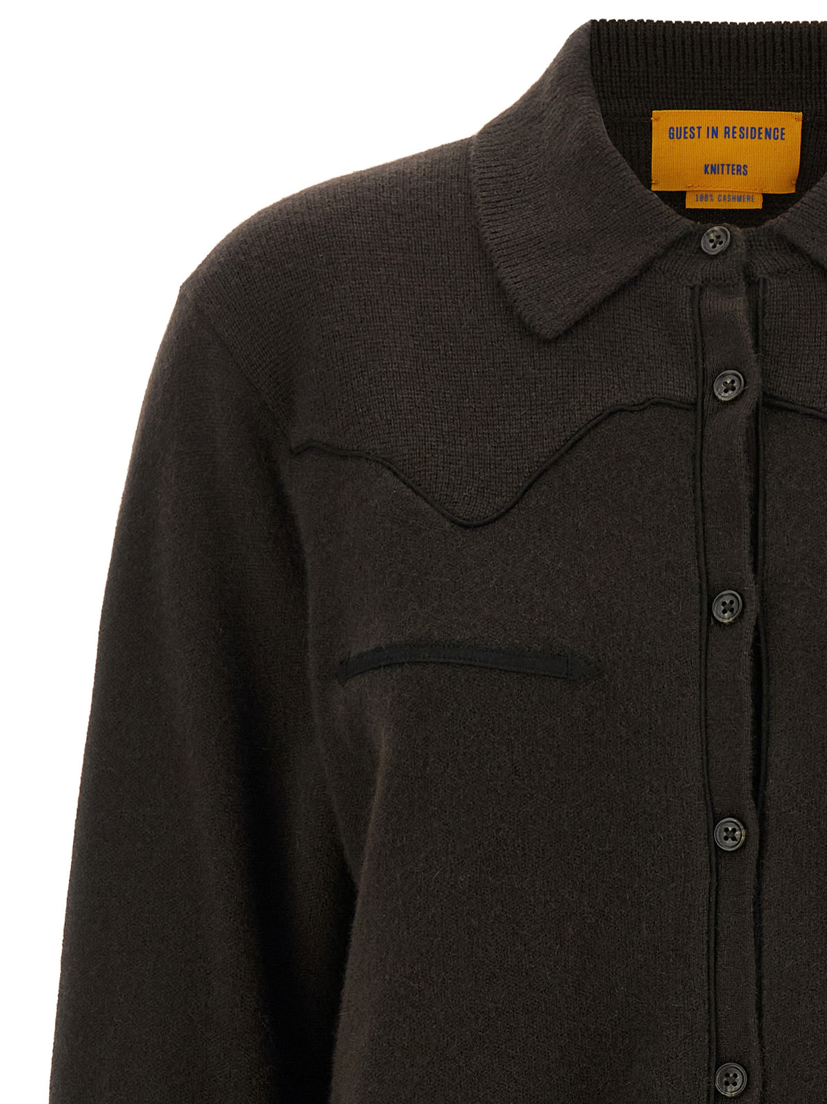 Guest In Residence Women 'Cropped Western' Shirt