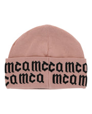 McQ Alexander McQueen Womens Gothic Logo Beanie