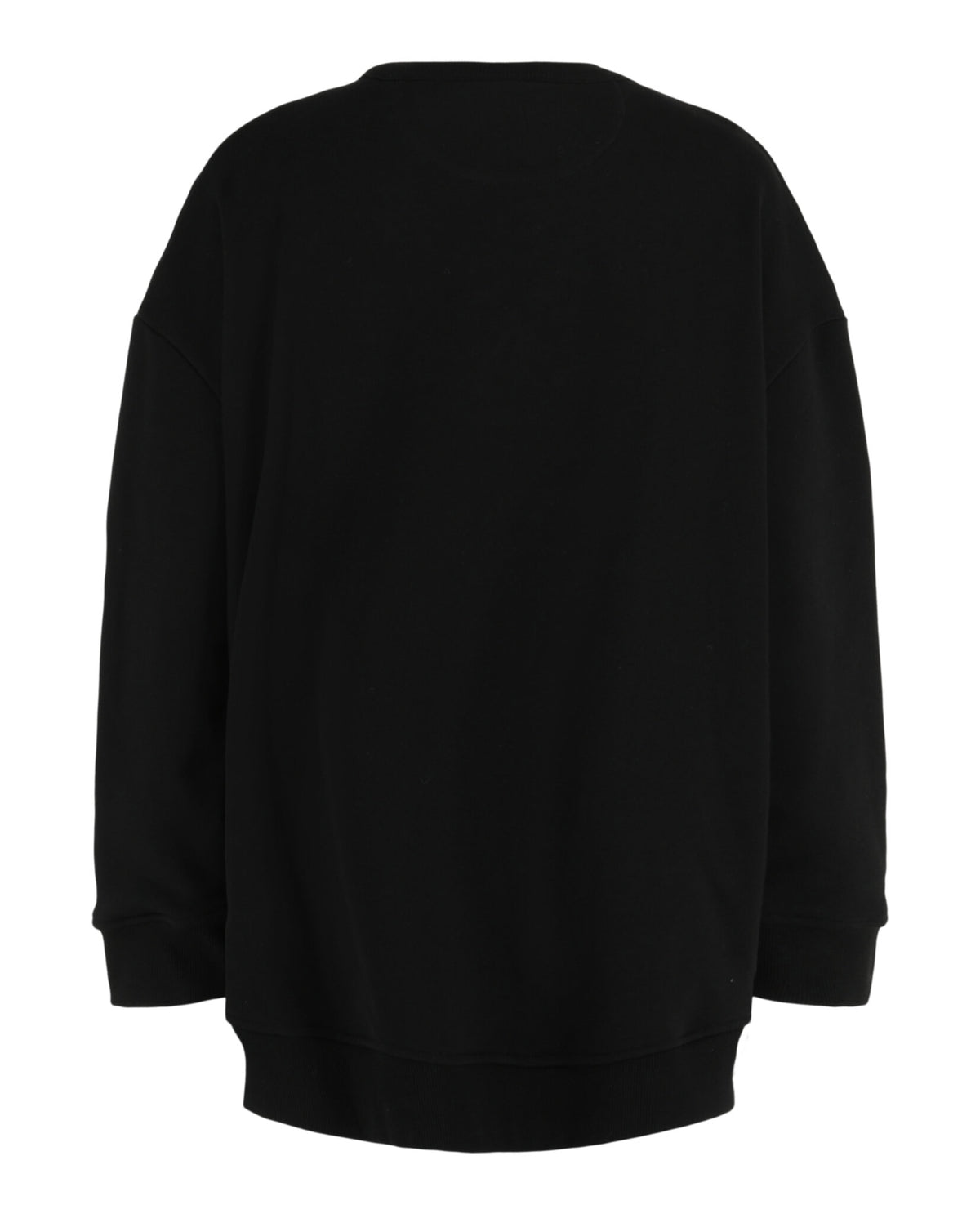 Valentino Womens Laser-Cut Floral Openwork Cotton Sweatshirt