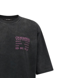 WILLY CHAVARRIA Willy Chavarria Men 'Willy Tattoo - Buffalo Tee' T-Shirt