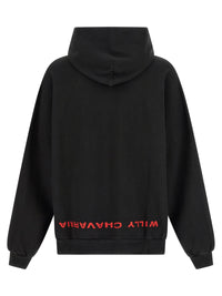 WILLY CHAVARRIA Willy Chavarria Men 'Welcome To America-Hooligan' Hoodie