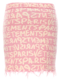 Vetements Women 'Graffiti Monogram' Skirt