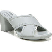 Genn-Rhythm Womens Criss-Cross Front Slip On Heels