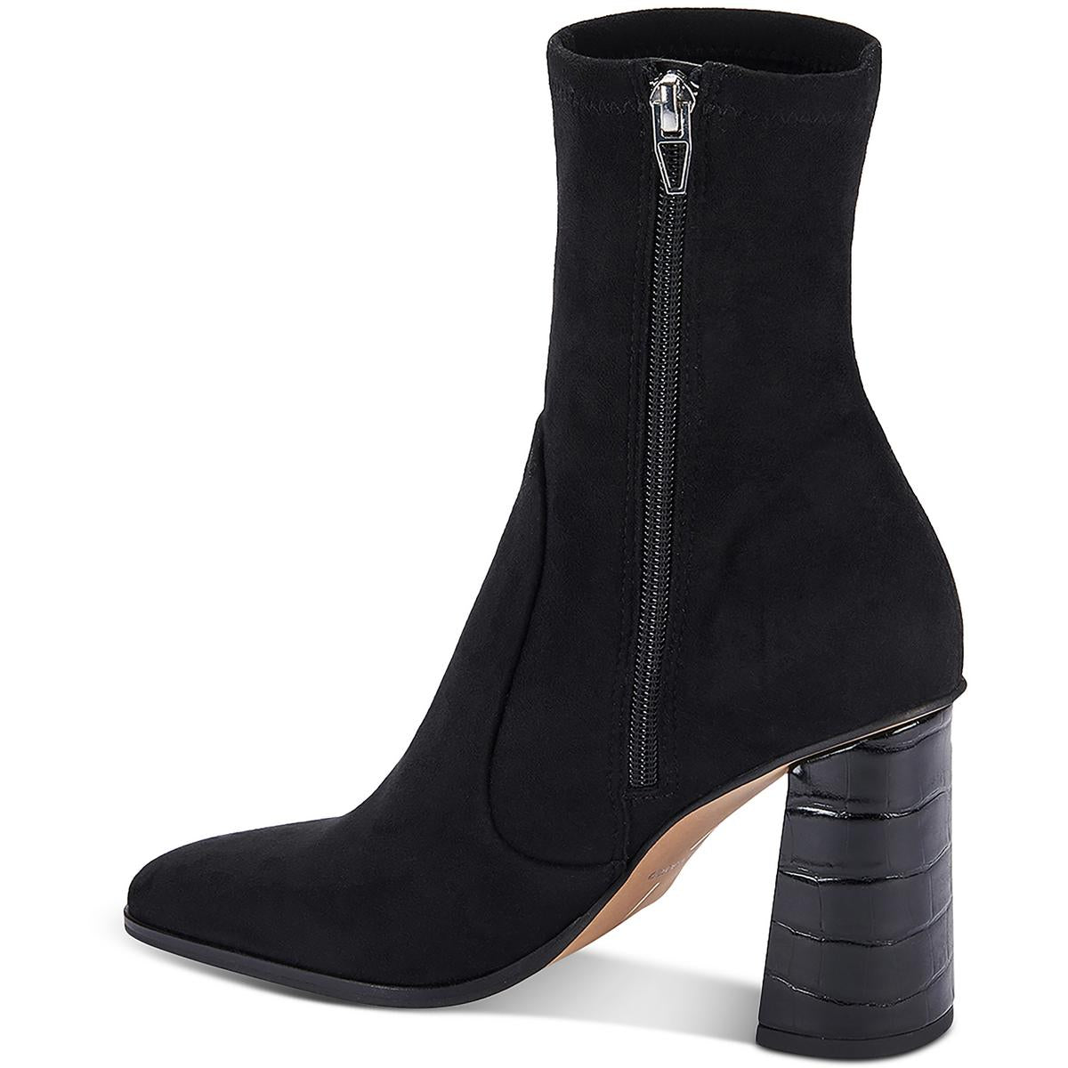 Petya Womens Padded Insole Suede Mid-Calf Boots