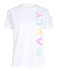 Bally Bally Womens Logo Print Crew Neck T-Shirt