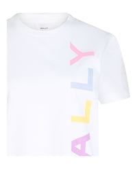 Bally Bally Womens Logo Print Crew Neck T-Shirt