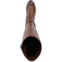 Rory Womens Wide Calf Leather Knee-High Boots