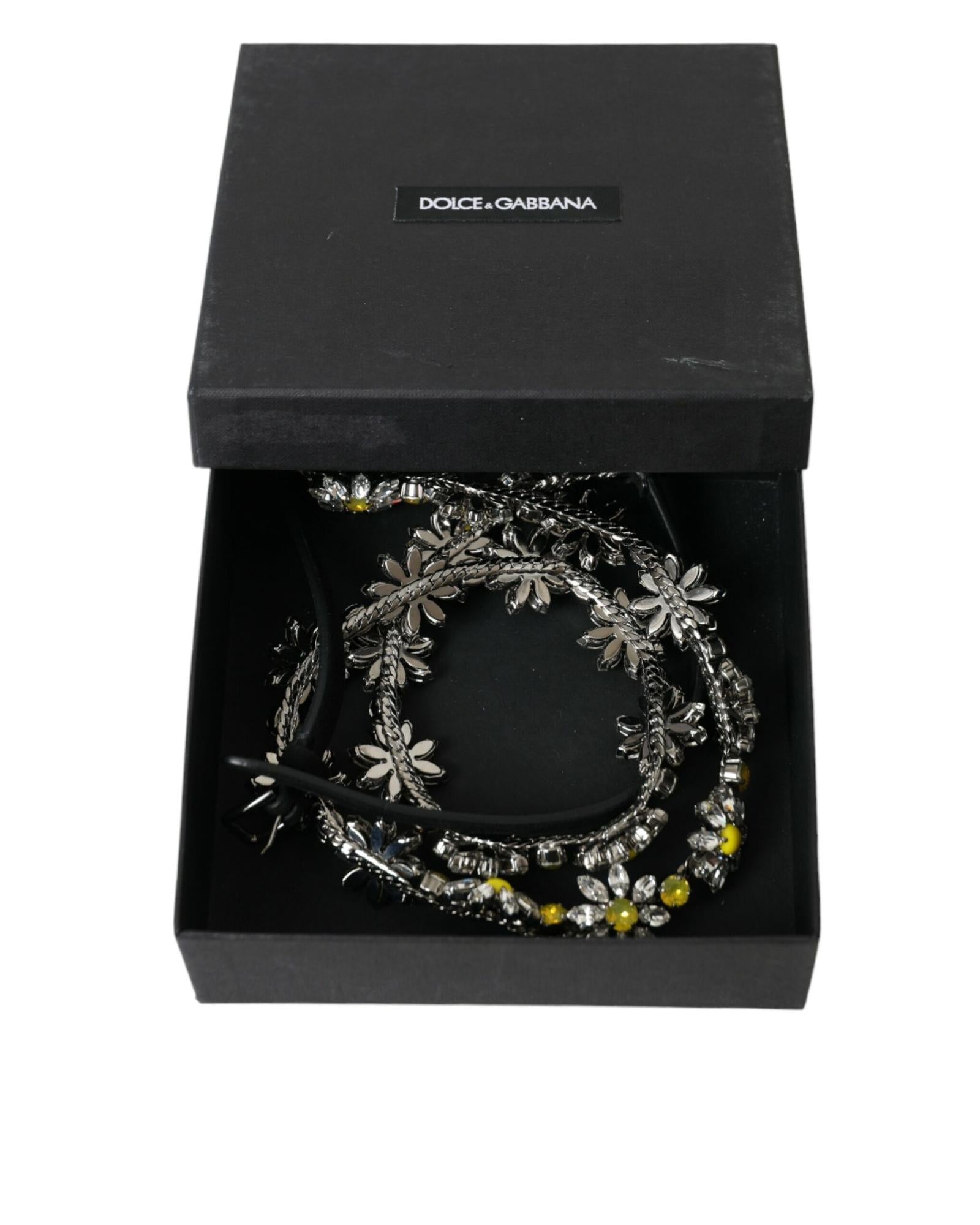 Dolce & Gabbana Daisy Flower Choker - Yellow