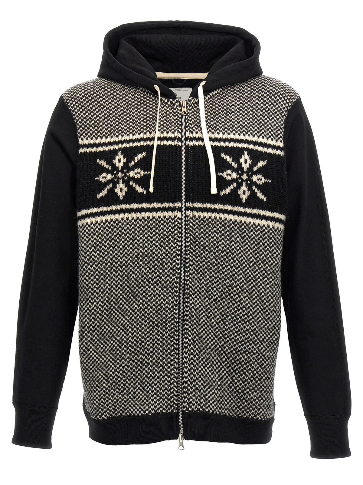 Junya Watanabe Men Jacquard Insert Hoodie