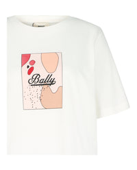 Bally Bally Womens Printed Logo T-Shirt