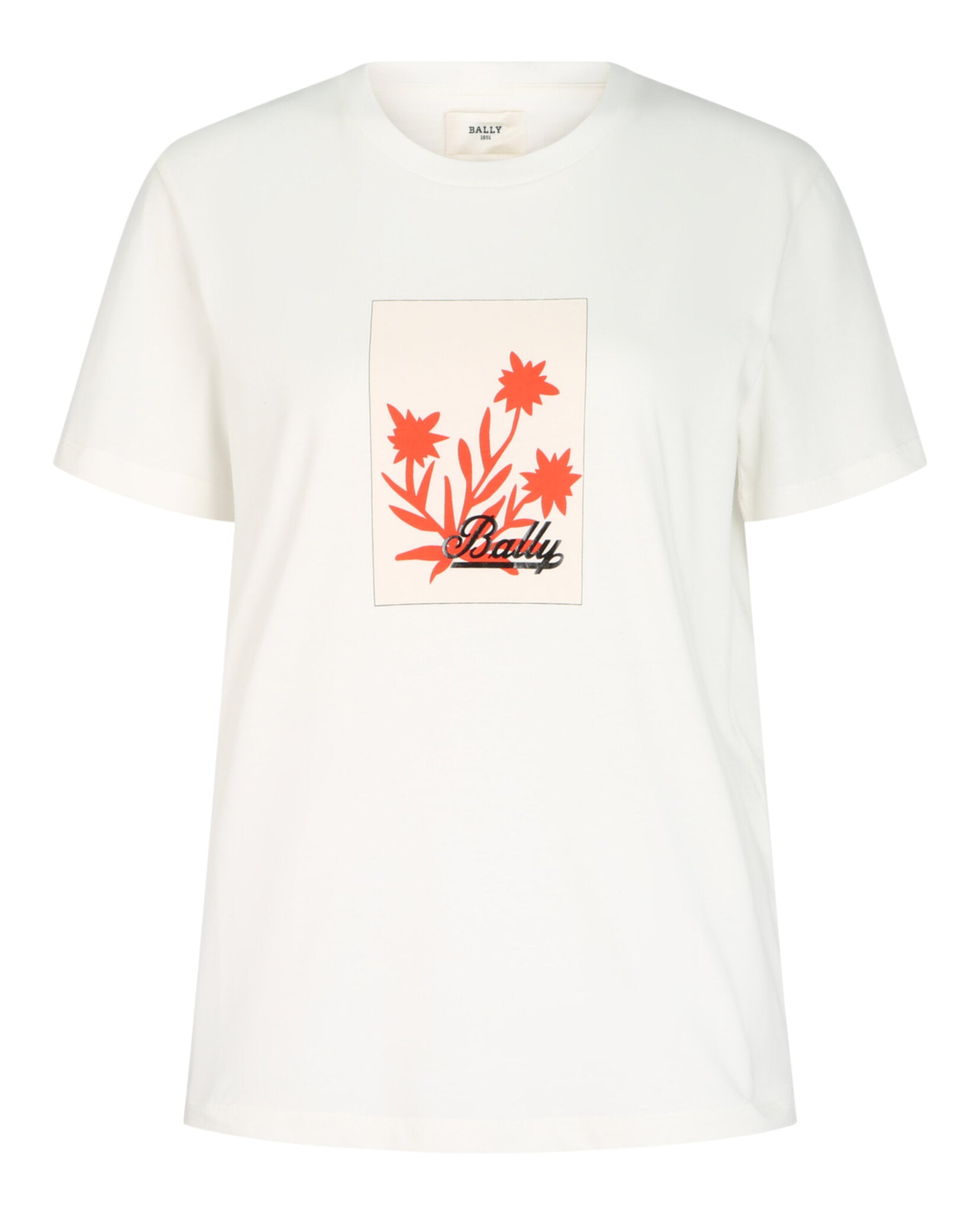 Bally Bally Womens Cotton Logo T-Shirt