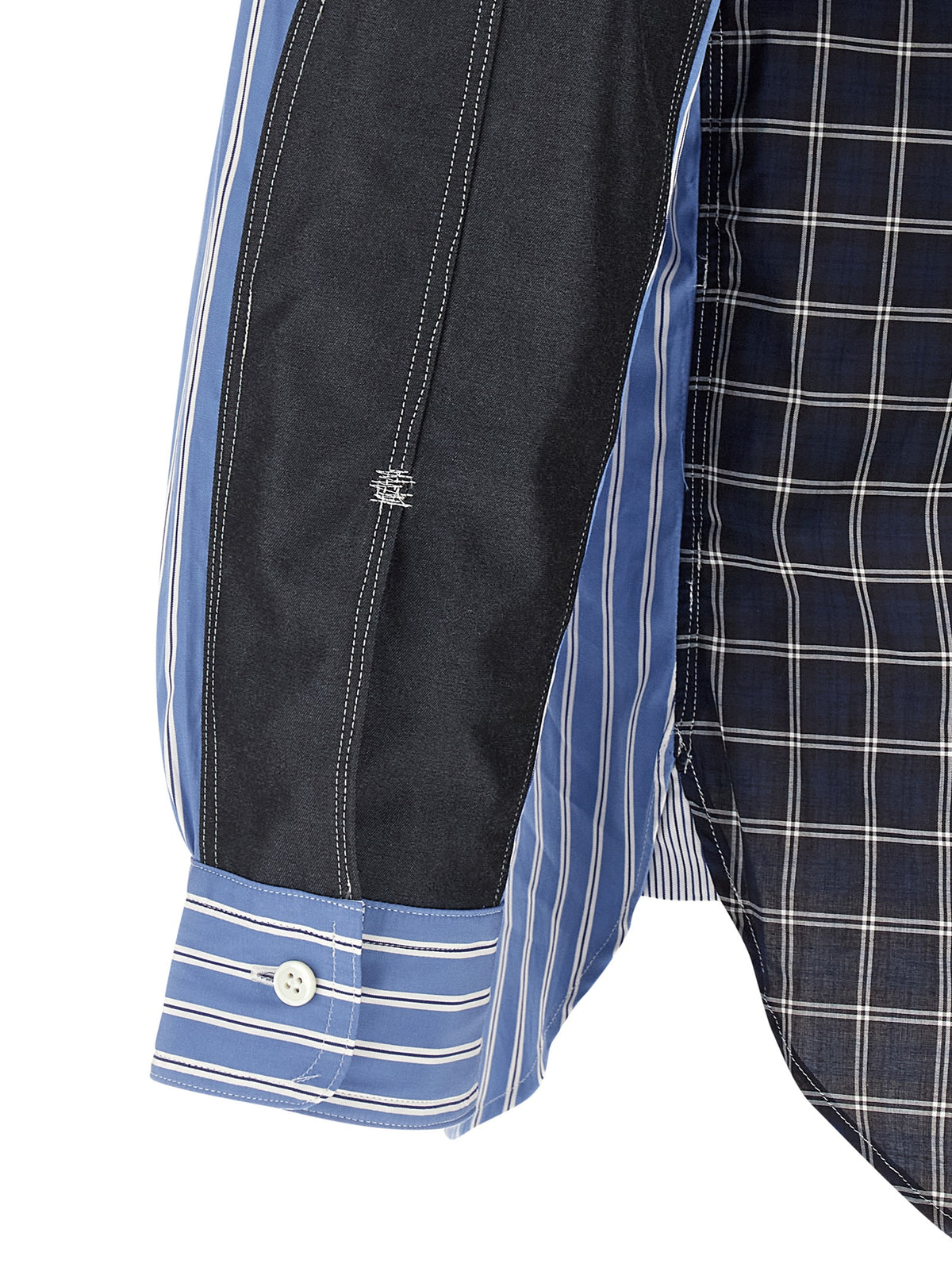 JUNYA WATANABE Junya Watanabe Men Patchwork Shirt