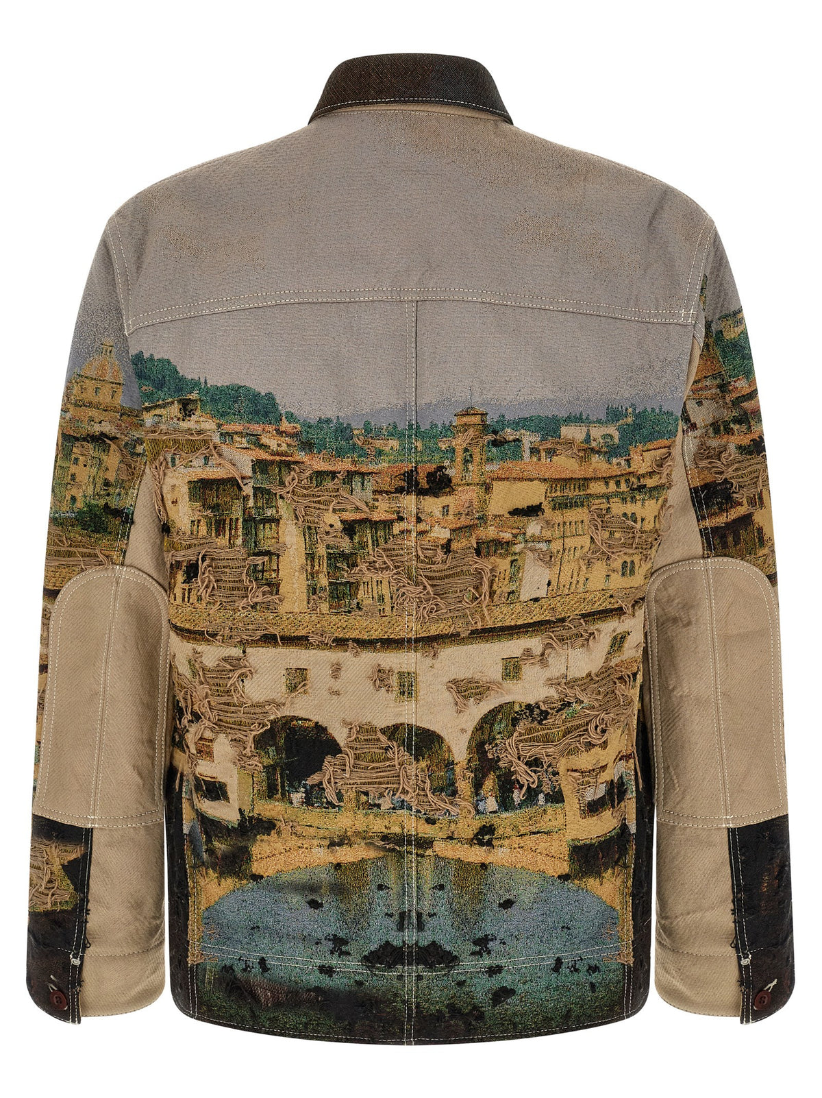 JUNYA WATANABE Junya Watanabe Men Jacquard Square Jacket