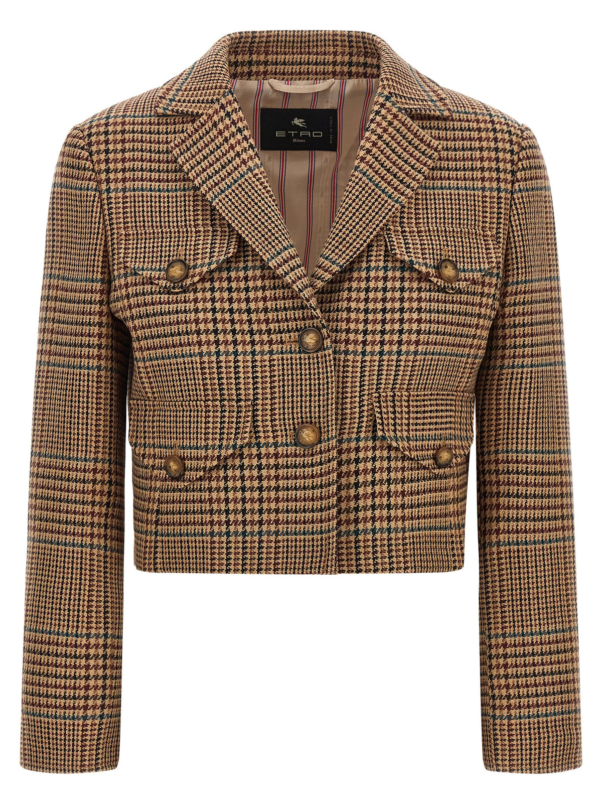 Etro Women Prince Of Wales Blazer