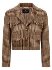 Etro Women Prince Of Wales Blazer