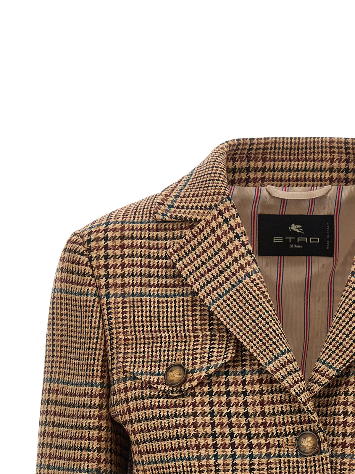Etro Women Prince Of Wales Blazer