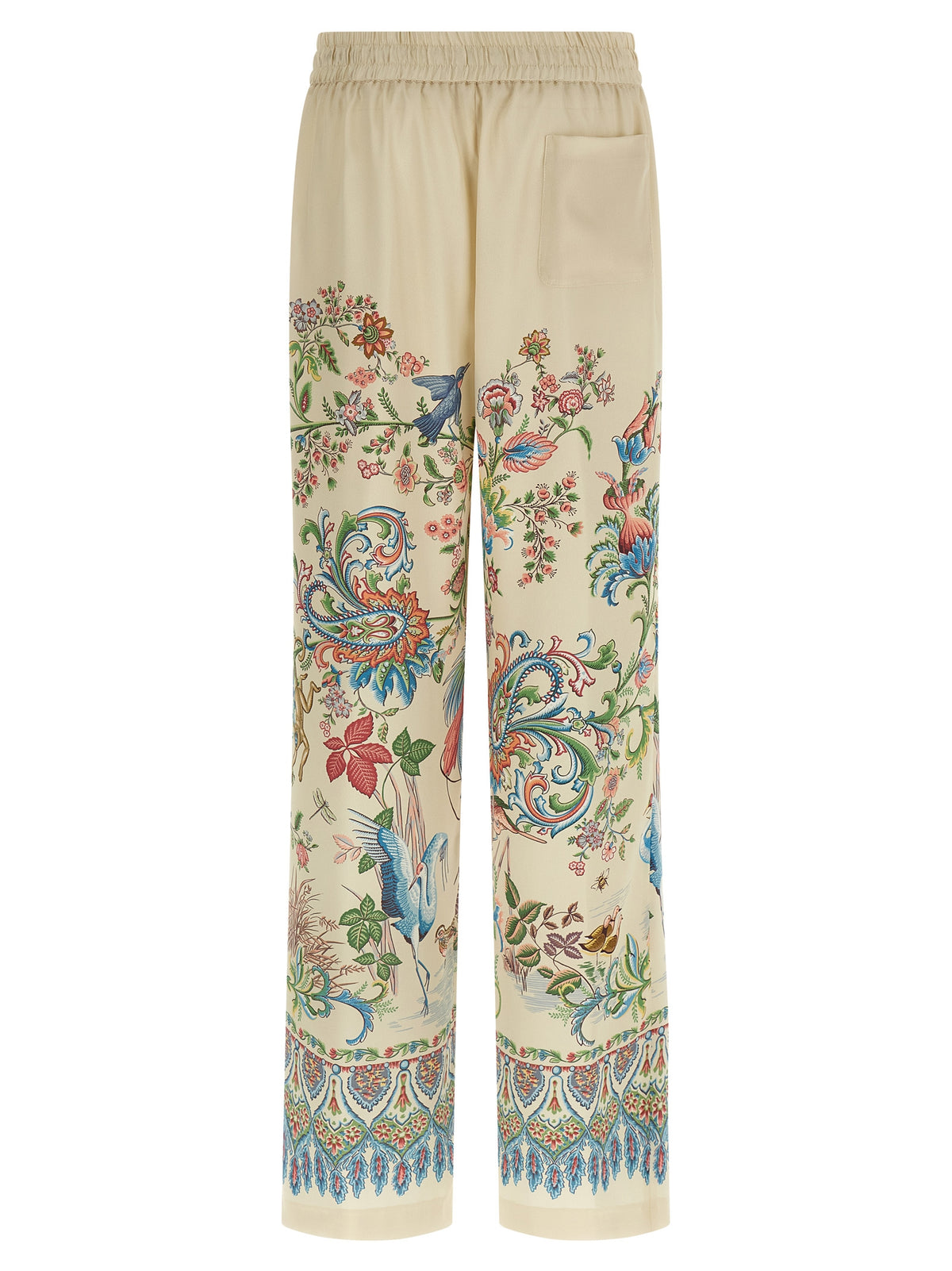 Etro Women Flora And Fauna Printed Trousers