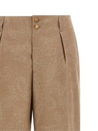 Etro Women Paisley Jacquard Pants