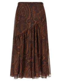 Etro Women Paisley Skirt