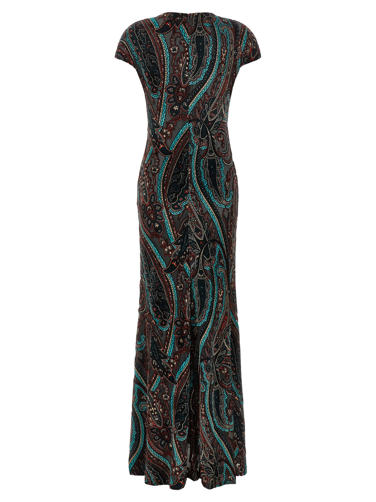 Etro Women Devoré Velvet Dress