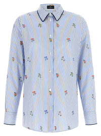 Etro Women Floral Embroidery Shirt