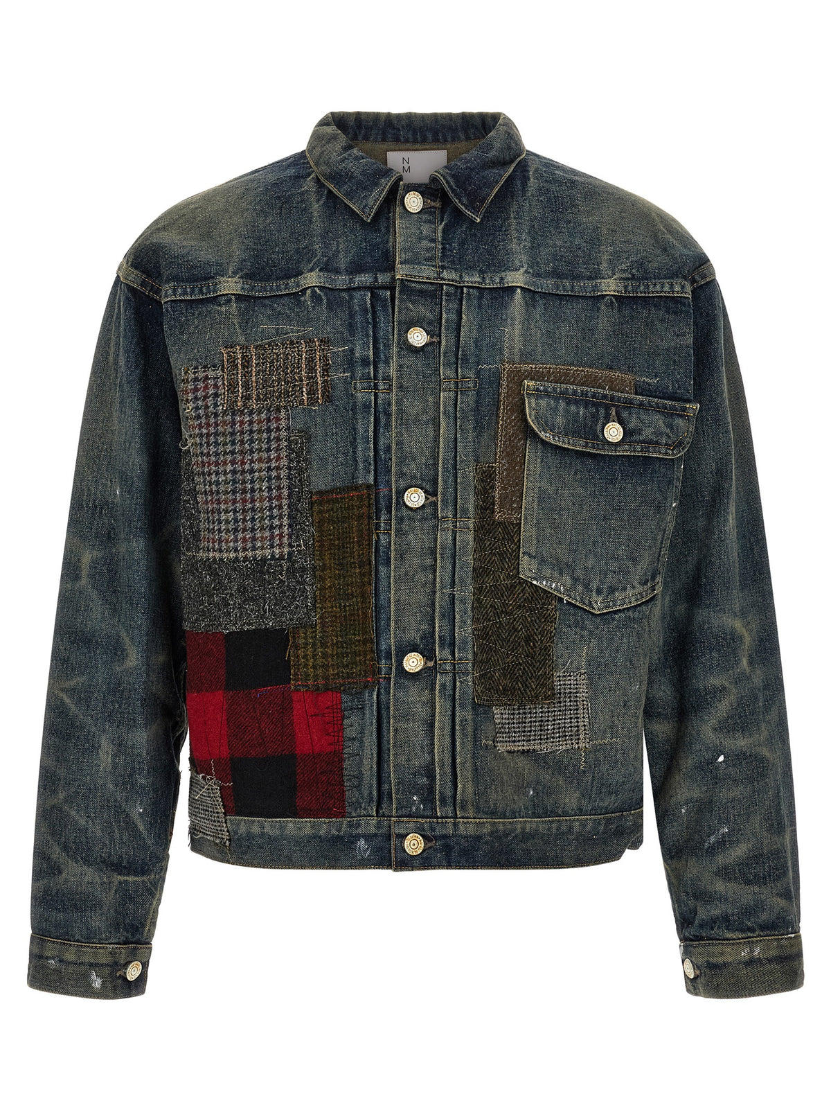 JUNYA WATANABE Junya Watanabe Men Patchwork Denim Jacket