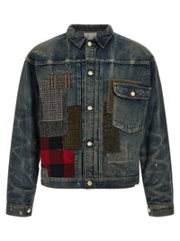 JUNYA WATANABE Junya Watanabe Men Patchwork Denim Jacket