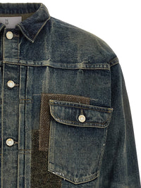JUNYA WATANABE Junya Watanabe Men Patchwork Denim Jacket
