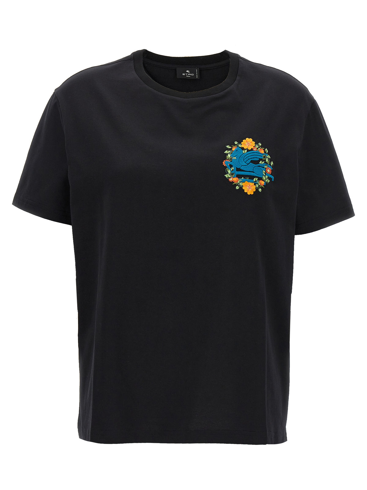 Etro Women Logo Embroidery T-Shirt