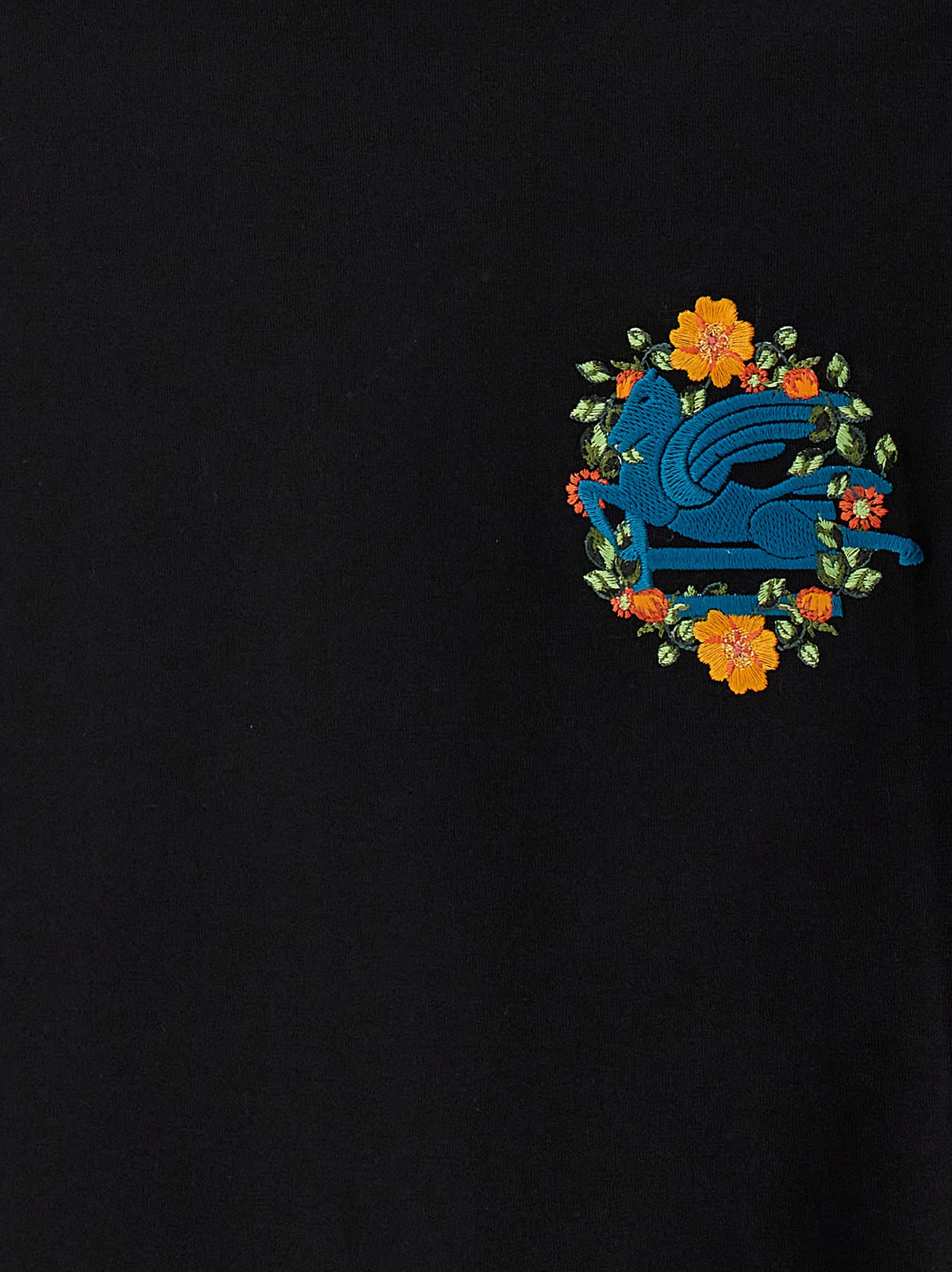 Etro Women Logo Embroidery T-Shirt