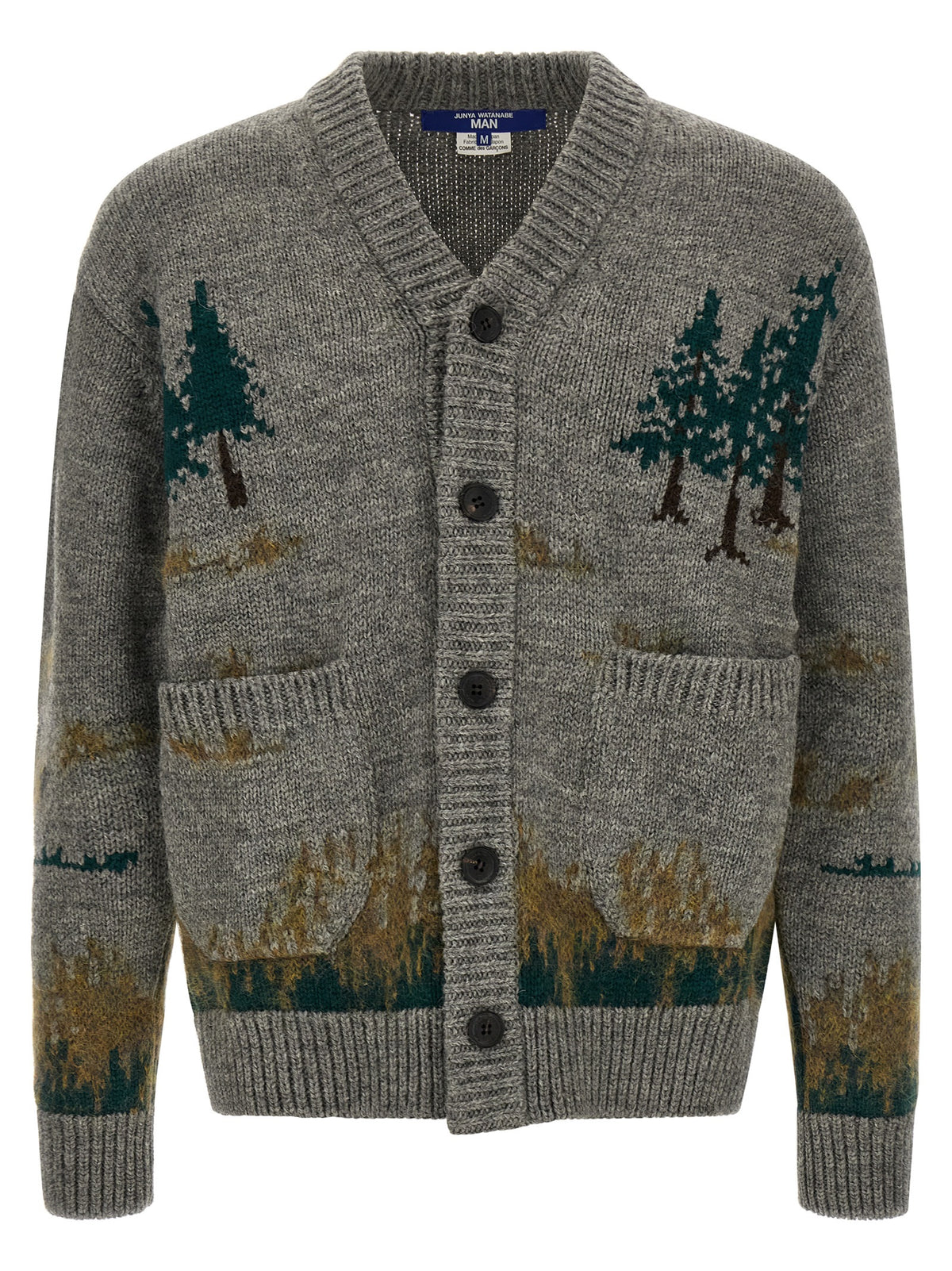 Junya Watanabe Men Intarsia Cardigan