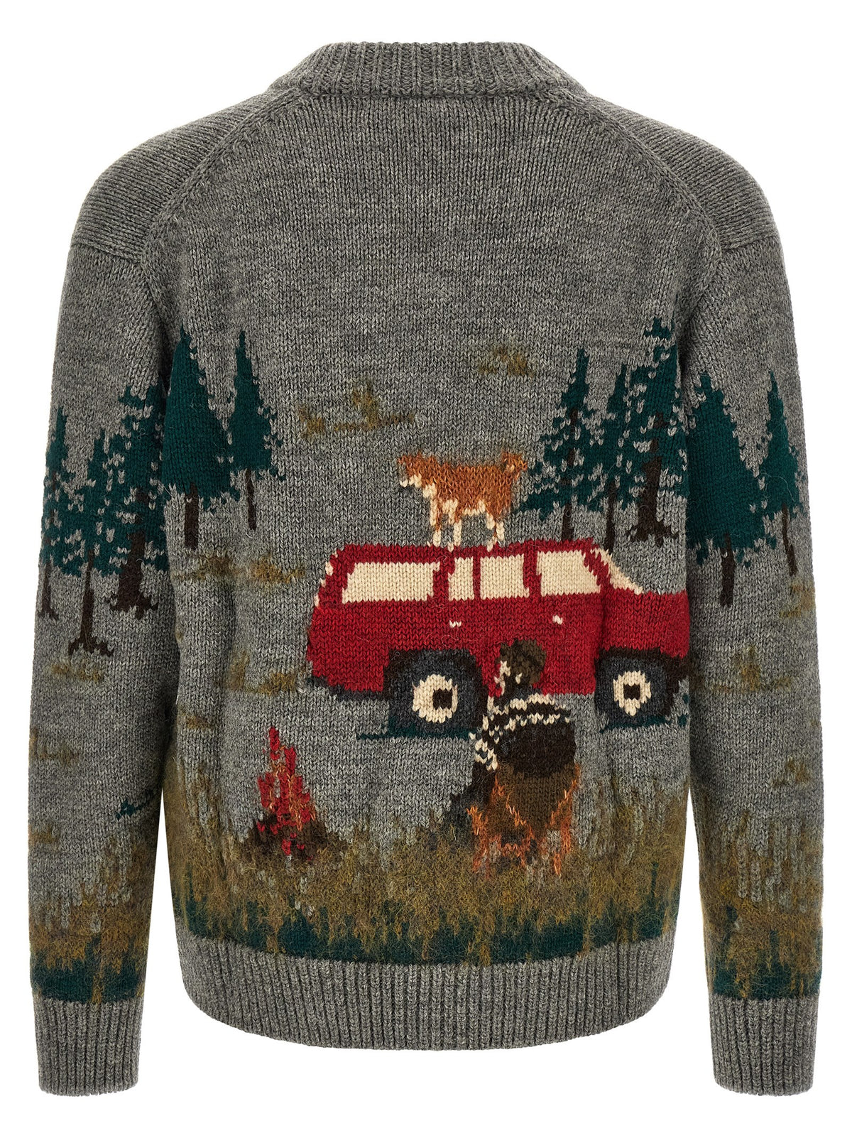 Junya Watanabe Men Intarsia Cardigan