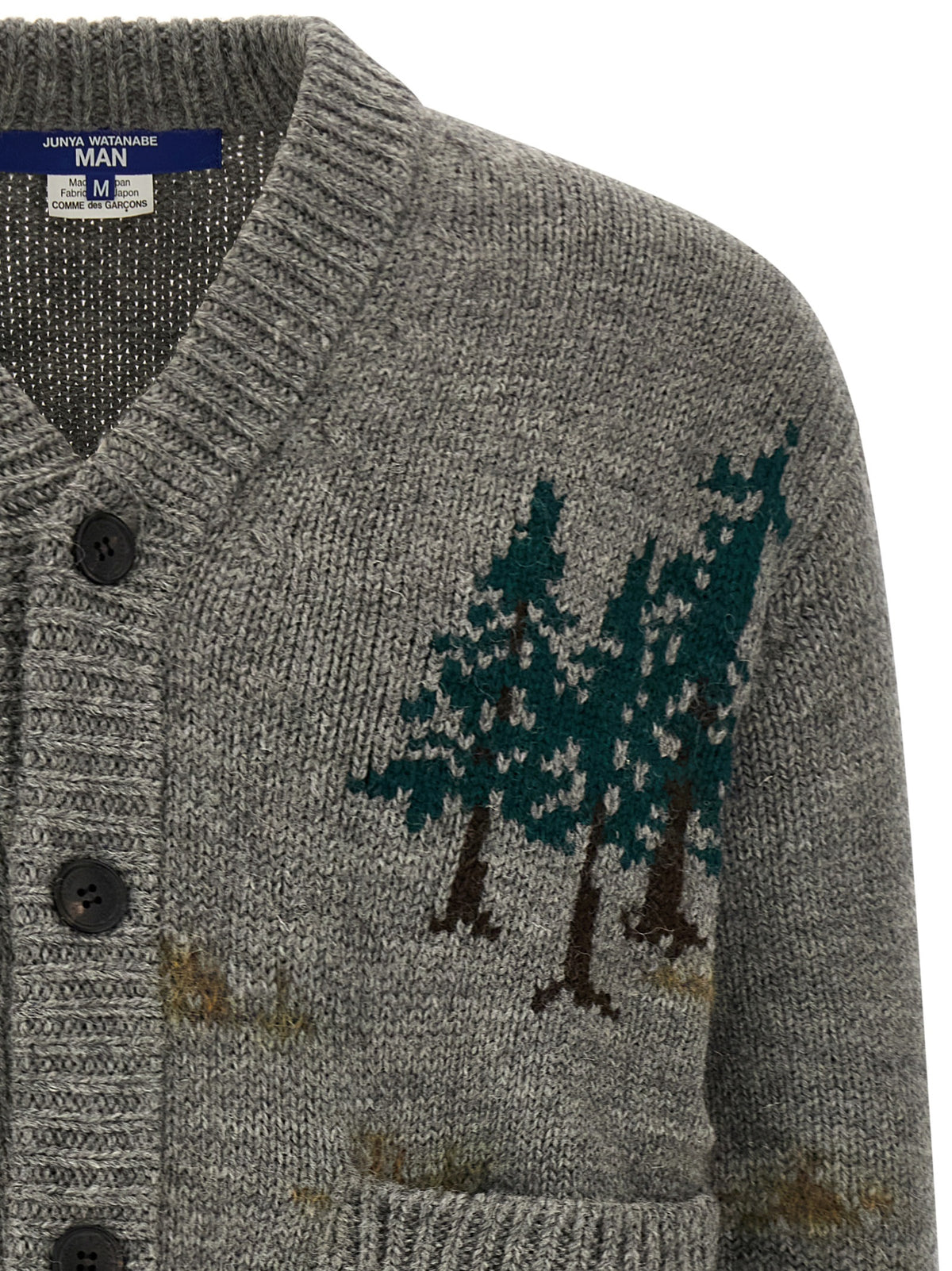 Junya Watanabe Men Intarsia Cardigan