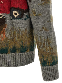 Junya Watanabe Men Intarsia Cardigan