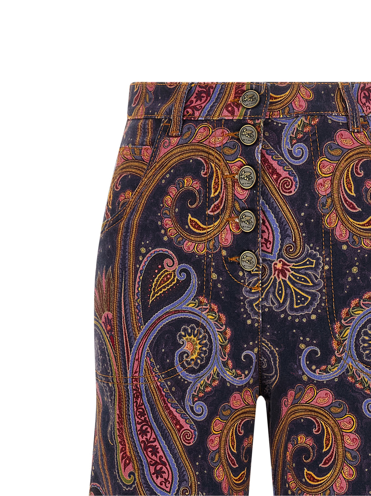 Etro Women Jeans Paisley