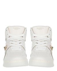 Valentino Womens One Stud High-Top Sneaker
